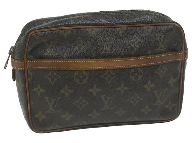 Louis Vuitton Monogram Compiegne 23 Clutch Bag M51847 LV Auth 65189 Cloth  ref.1231691