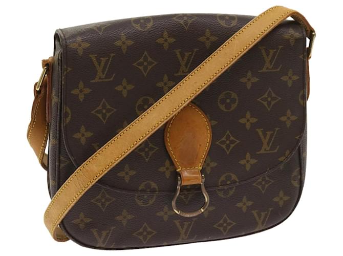 LOUIS VUITTON Monogram Saint Cloud GM Shoulder Bag M51242 LV Auth yk10374 Cloth  ref.1231695