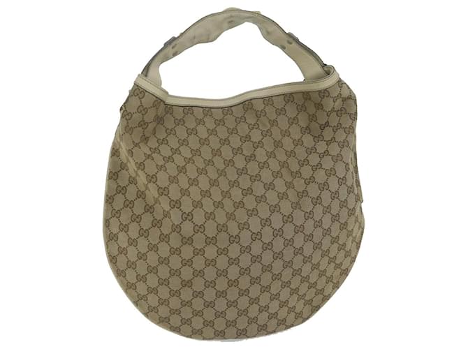 GUCCI Sac à bandoulière en toile GG Beige 211944 Auth ac2610  ref.1231762