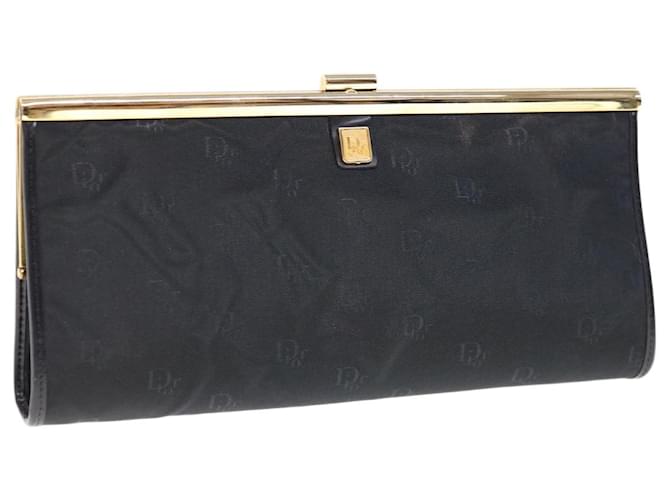 Christian Dior Clutch Bag Nylon Black Auth ep3005  ref.1231807