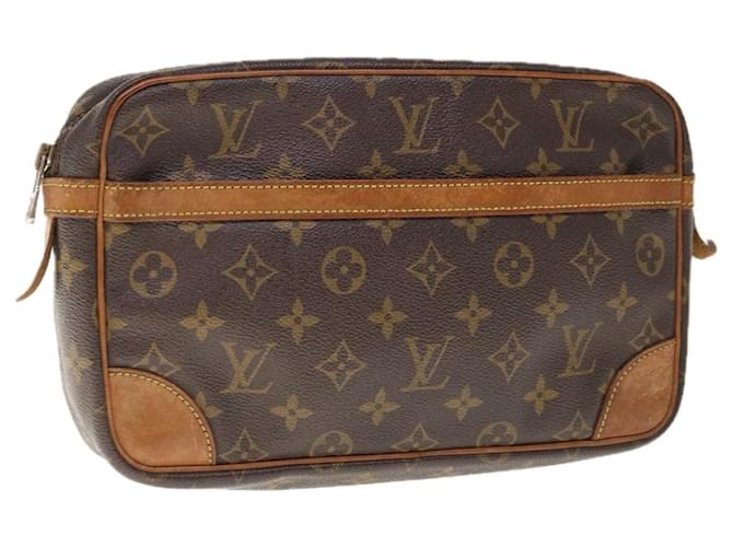 Louis Vuitton Monogram Compiegne 28 Clutch Bag M51845 LV Auth yk10353 Cloth  ref.1231836
