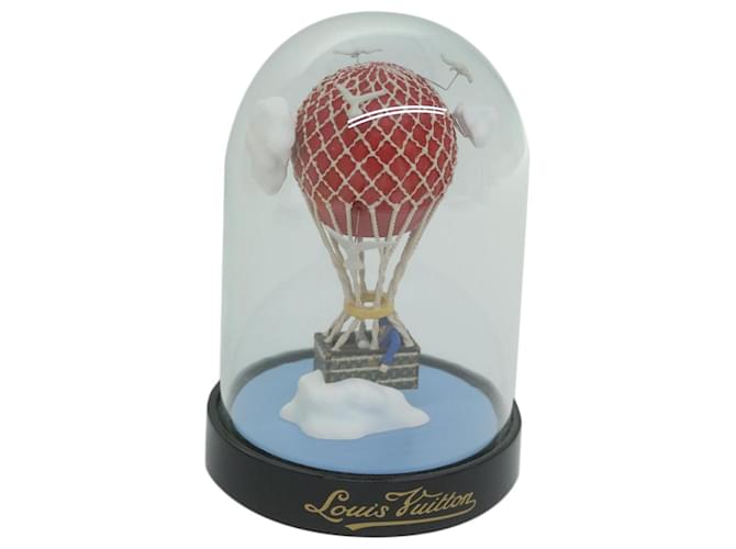 LOUIS VUITTON Snow Globe Balloon VIP Only Clear Red LV Auth 65058A Glass  ref.1231850