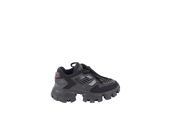 Prada Sneakers aus Leder Schwarz  ref.1231858