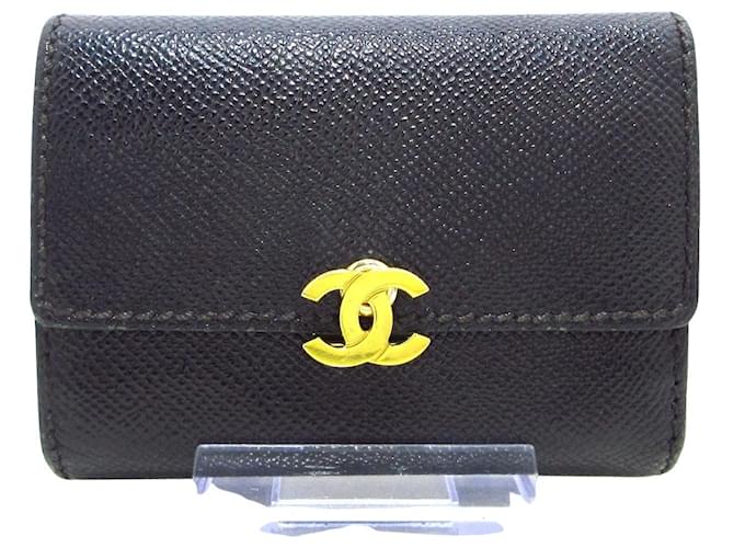 Chanel Black Leather  ref.1231950