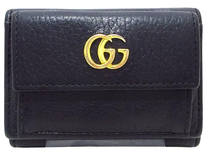 Gucci GG Marmont Black Leather  ref.1231974