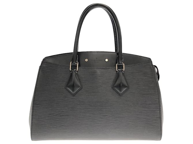 Louis Vuitton Soufflot Black Leather  ref.1231990