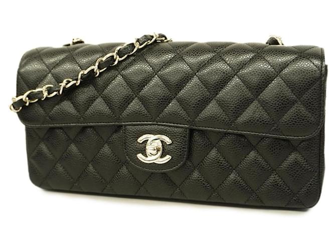 Chanel Timeless Black Leather  ref.1232000