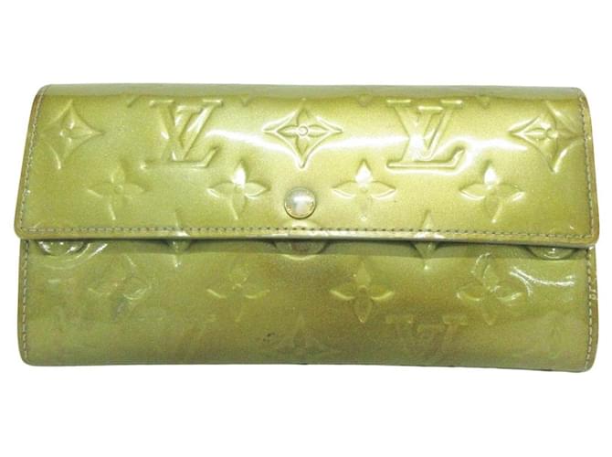 Louis Vuitton Sarah Green Patent leather  ref.1232023