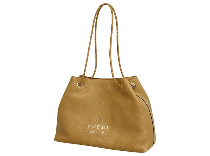 Gucci Gifford Camel Leather  ref.1232067