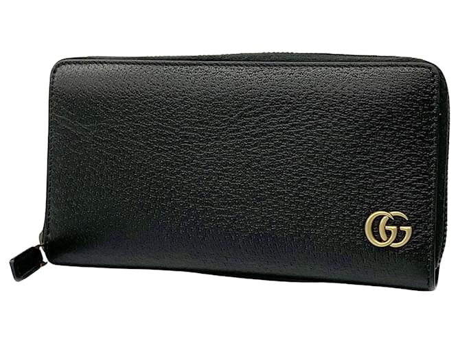 Gucci GG Marmont Cuir Noir  ref.1232083