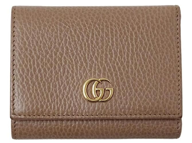 Gucci GG Marmont Cuir Rose  ref.1232165