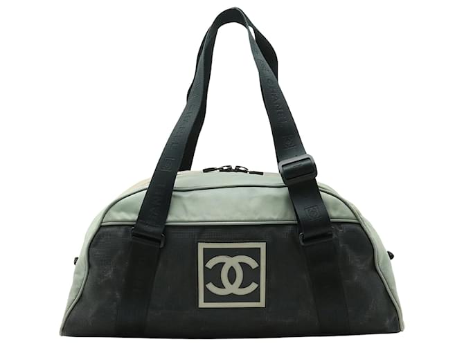 Timeless Chanel Sport line Black Cloth  ref.1232245
