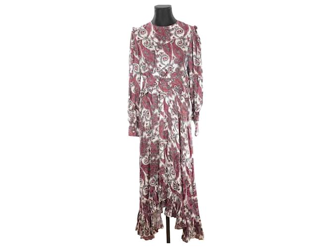 Isabel Marant Silk dress Red  ref.1232298