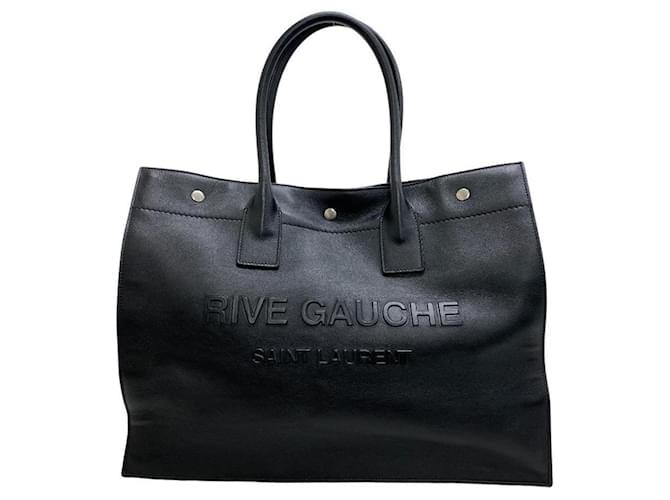 Saint Laurent Rive Gauche Black Leather  ref.1232469