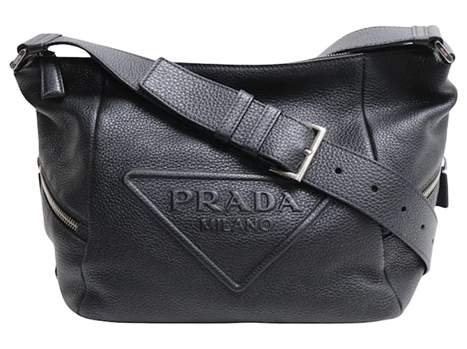 Prada Black Leather  ref.1232481