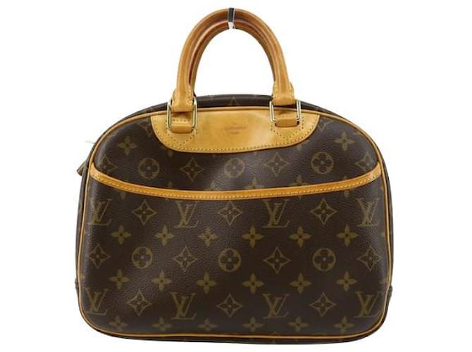 Louis Vuitton Bowling Vanity Brown Leather  ref.1232486