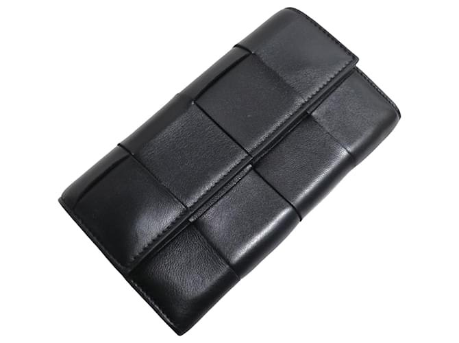 Bottega Veneta Cassette Black Leather  ref.1232487