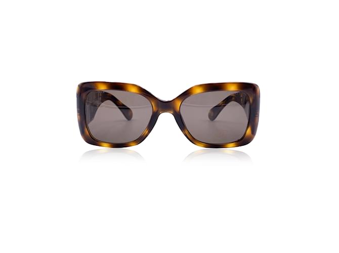 Chanel Brown Acetate 5019 Womens sunglasses 53/19 135mm Plastic  ref.1232572