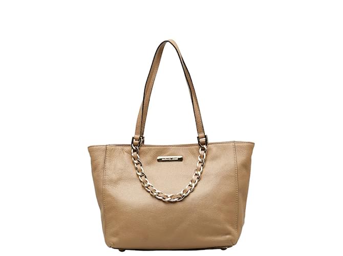 Autre Marque Leather Chained Tote Bag  ref.1232574