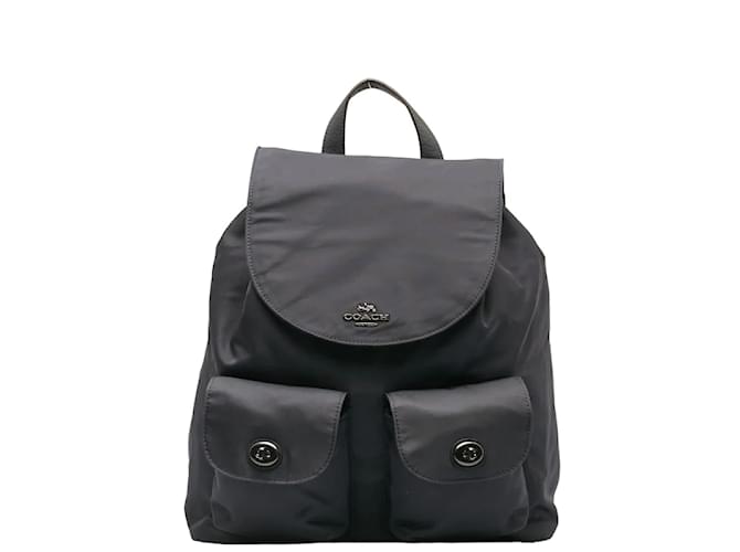 Coach Nylon Multipocket Backpack  F58814 Cloth  ref.1232577