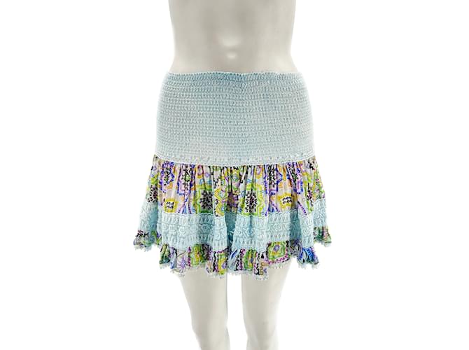 Autre Marque SUNDAY SAINT-TROPEZ  Skirts T.FR Taille unique Silk Blue  ref.1232635