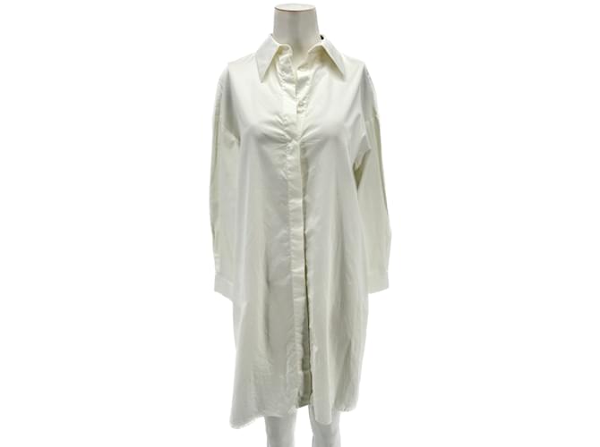 Autre Marque ZEYNEP ARCAY  Dresses T.International M Cotton White  ref.1232684