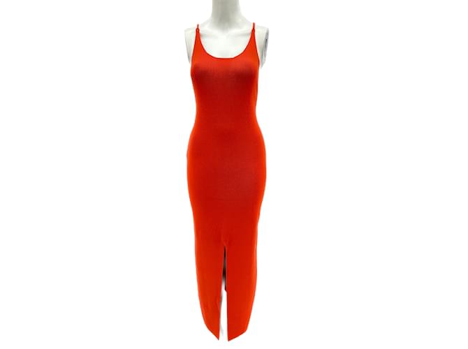 NANUSHKA  Dresses T.International S Viscose Orange  ref.1232685