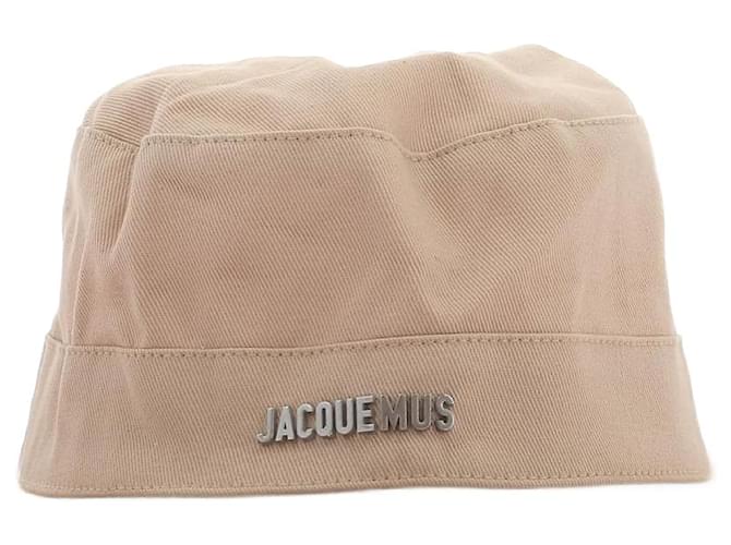 JACQUEMUS  Hats T.cm 58 cloth Beige  ref.1232697