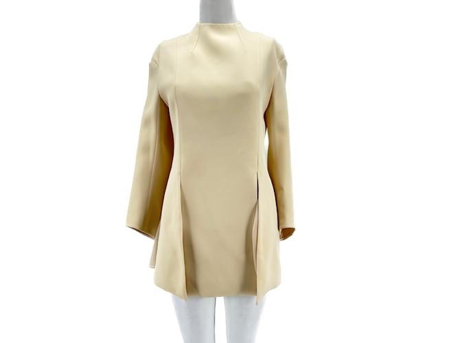 KHAITE  Dresses T.US 2 polyester White  ref.1232703