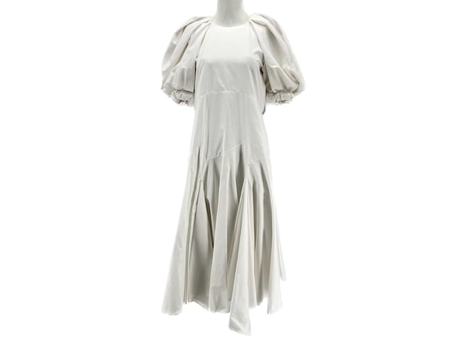 KHAITE  Dresses T.US 2 cotton White  ref.1232705