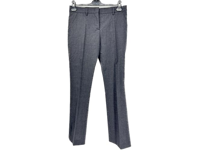 PRADA  Trousers T.it 40 Wool Grey  ref.1232724
