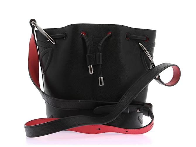 CHRISTIAN LOUBOUTIN  Handbags T.  leather Black  ref.1232746