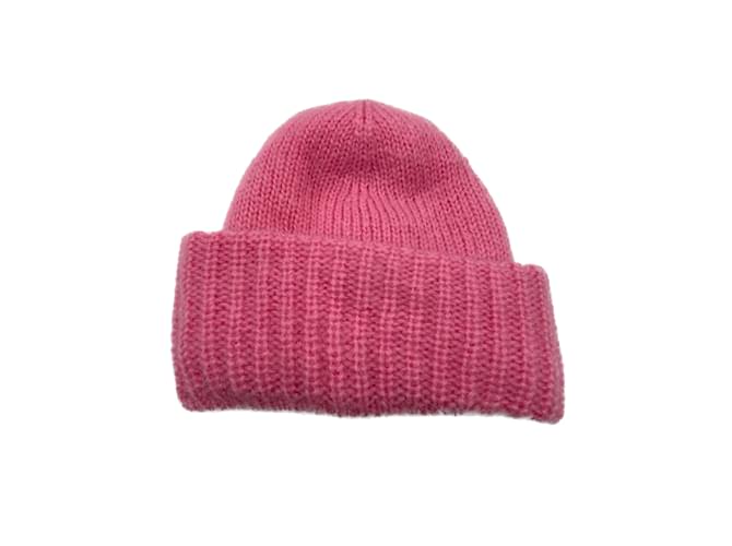 Autre Marque TEURN Hüte T.Internationale S-Wolle Pink  ref.1232764