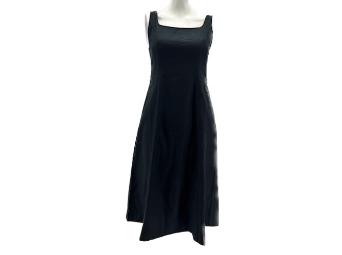 Autre Marque NON SIGNE / UNSIGNED  Dresses T.Uk 10 Wool Black  ref.1232772