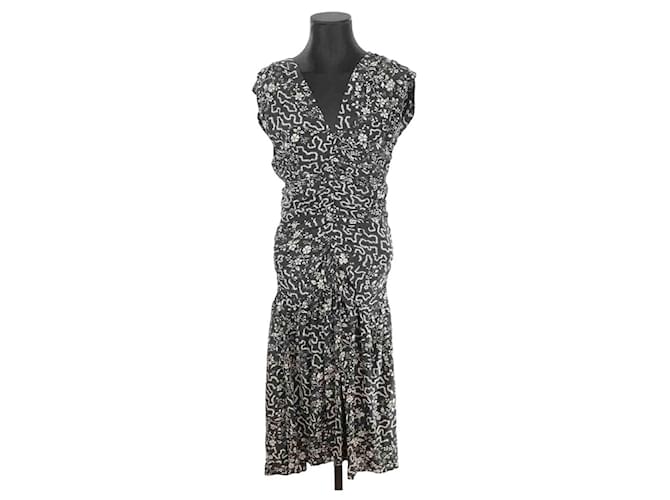 Isabel Marant Silk dress Black  ref.1233044