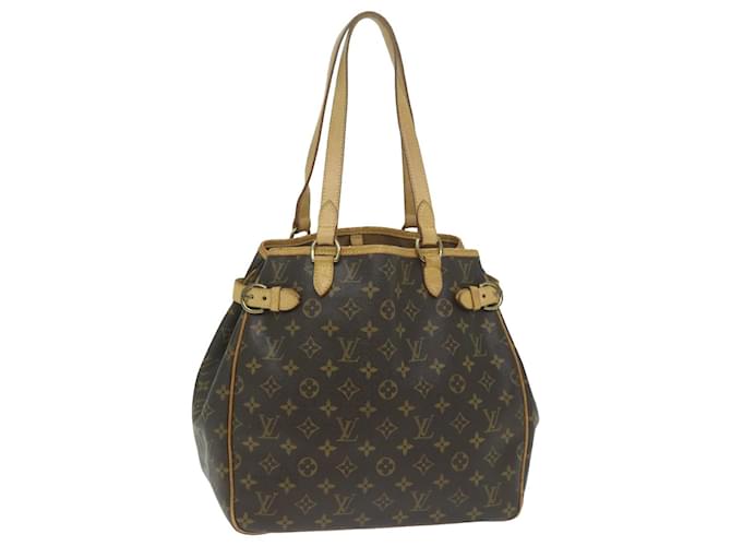 LOUIS VUITTON Vertikale Tragetasche mit Monogramm Batignolles M51153 LV Auth fm3121 Leinwand  ref.1233057