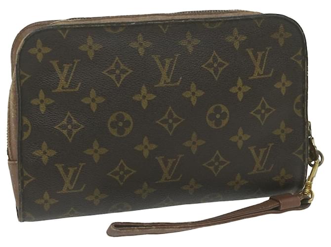 LOUIS VUITTON Monogram Orsay Clutch Bag M51790 Autenticação de LV 65132 Monograma Lona  ref.1233086