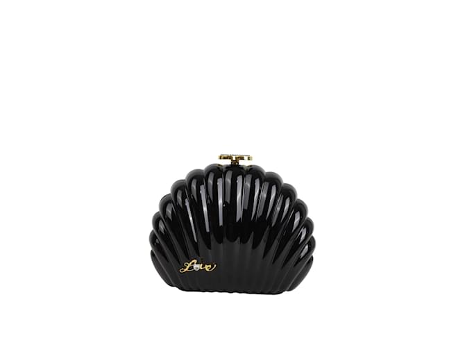Chanel Bandoulière Black Plastic  ref.1233118