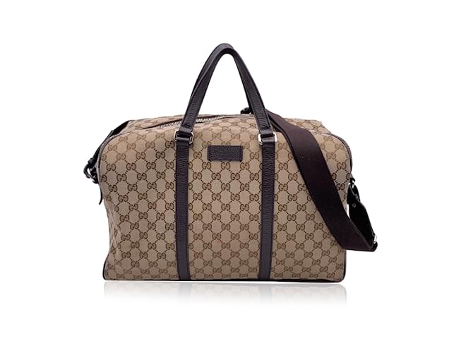 Gucci Luggage n.A. Beige Cloth  ref.1233136