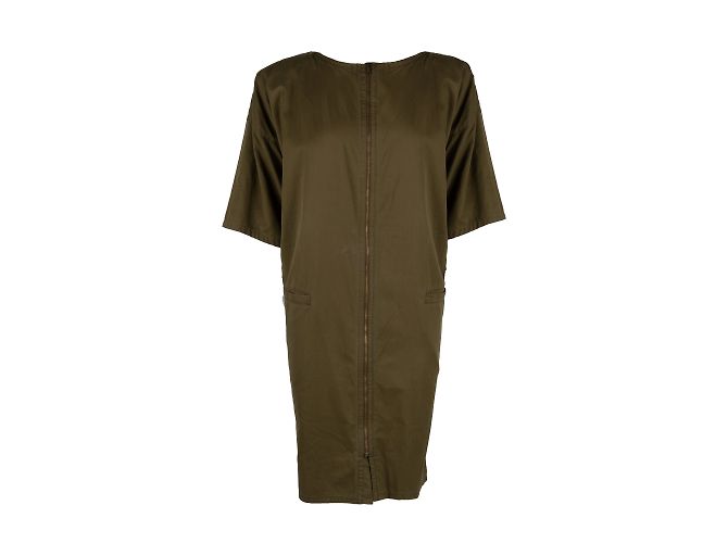 Vestido midi extragrande Genny Verde