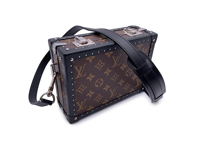 Louis Vuitton Shoulder Bag Clutch box Brown Cloth  ref.1233155
