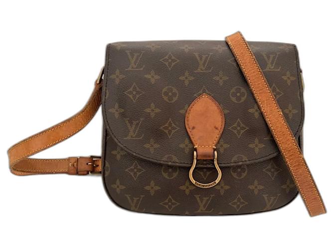 Louis Vuitton Saint Cloud Brown Leather  ref.1233251