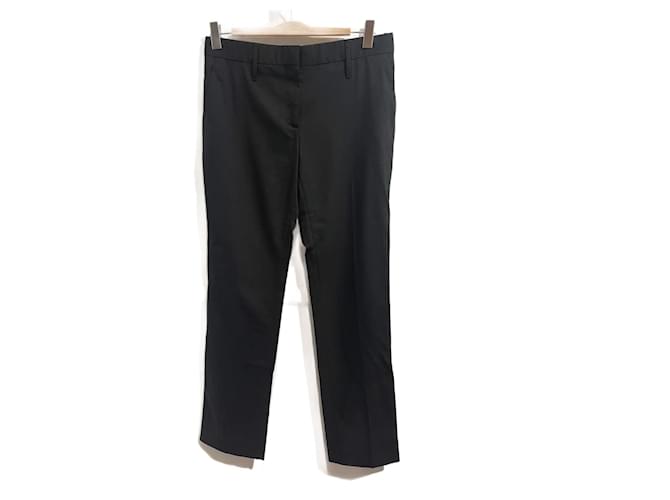 PRADA  Trousers T.International L Wool Black  ref.1233304
