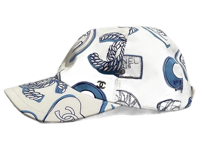 Sombreros CHANEL T.Internacional M Algodón Blanco