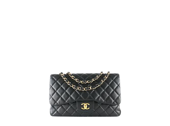 Timeless CHANEL Handtaschen T.  Leder Schwarz  ref.1233338