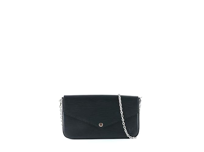 LOUIS VUITTON  Handbags T.  leather Black  ref.1233345