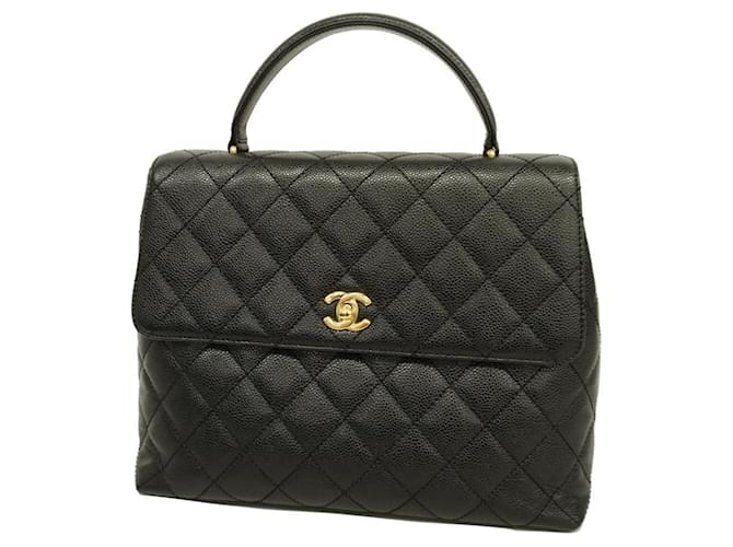 Timeless Chanel Black Leather  ref.1233499