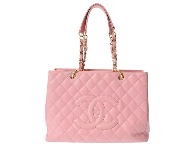 Chanel Pink Leder  ref.1233531