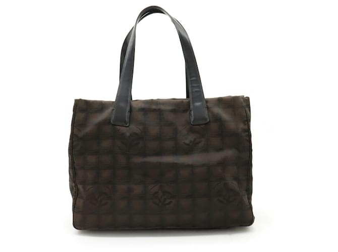 Chanel Travel line Synthétique Marron  ref.1233556