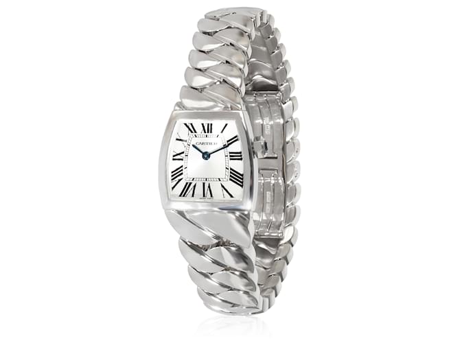 Cartier La Dona de Cartier W640060J Women's Watch in 18kt white gold Silvery Metallic Metal  ref.1233573